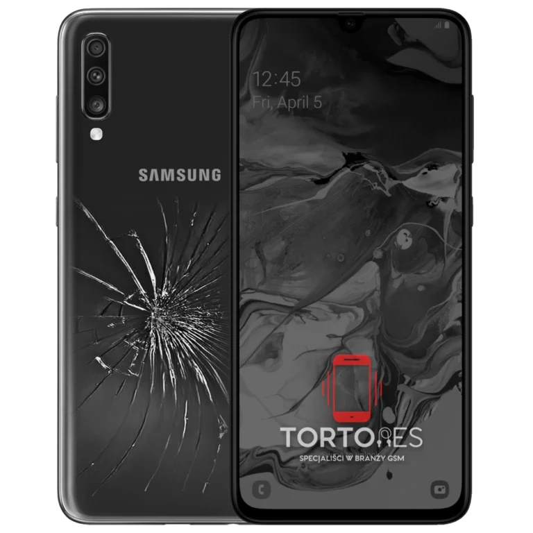Samsung Galaxy A70 - zbita tylna klapka - wymiana