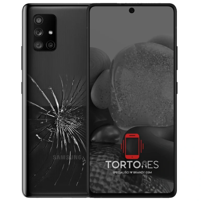 Samsung Galaxy A71 5G - zbita tylna klapka - wymiana