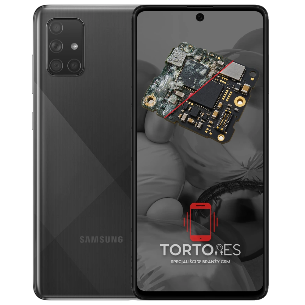 Samsung Galaxy A71 LTE - czyszczenie po zalaniu