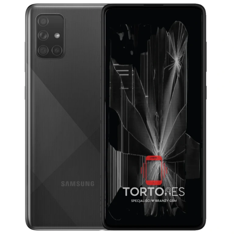 Samsung Galaxy A71 LTE - zbity wyświetlacz - wymiana