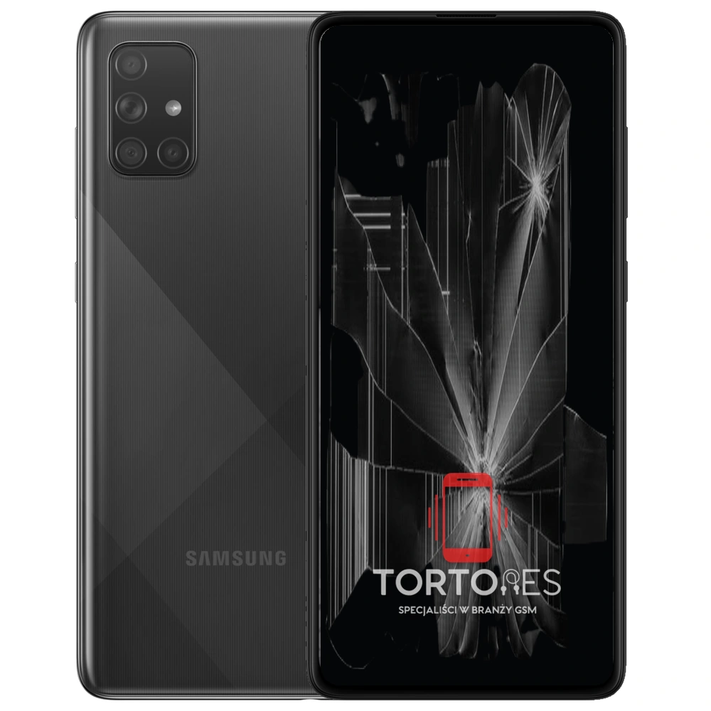 Samsung Galaxy A71 LTE - zbity wyświetlacz - wymiana