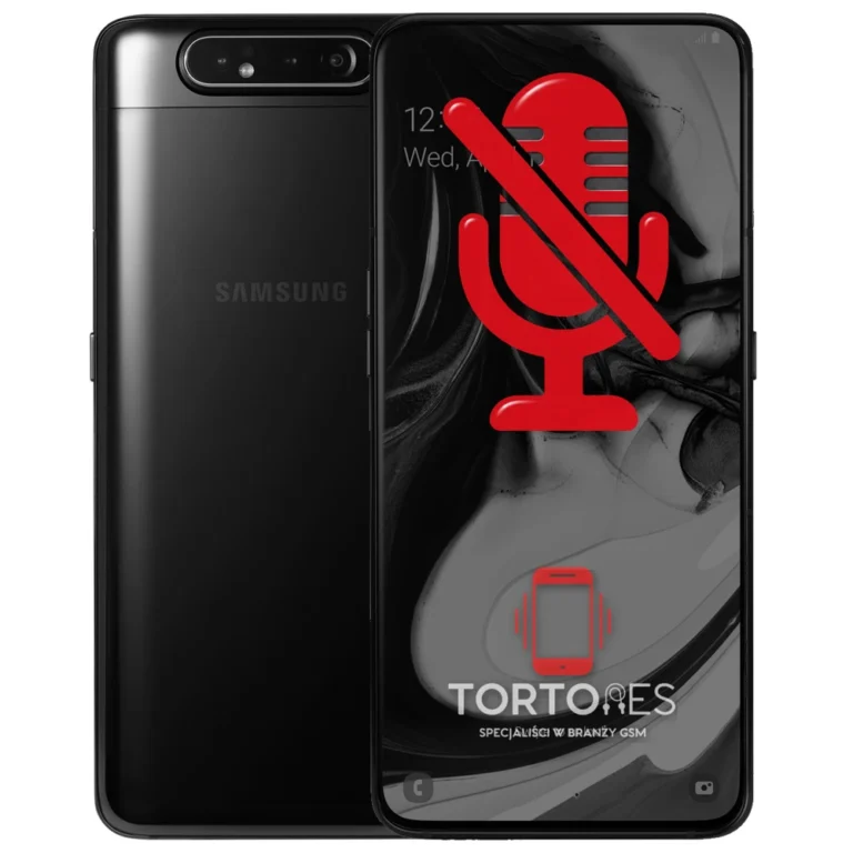 Samsung Galaxy A80 - naprawa mikrofonu