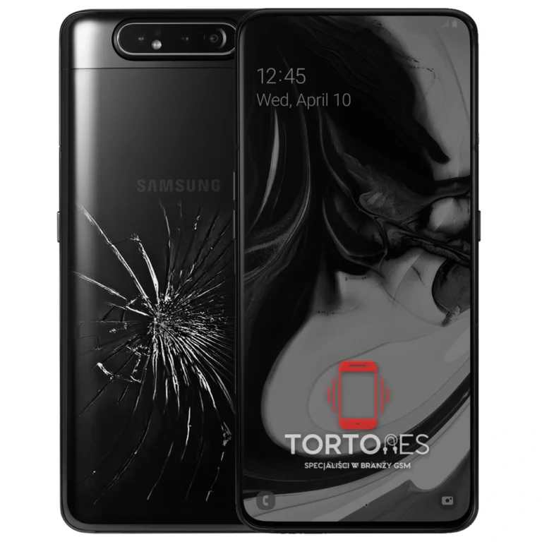 Samsung Galaxy A80 - zbita tylna klapka - wymiana