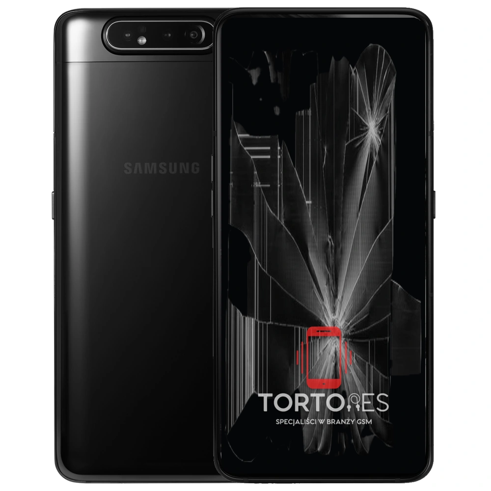 Samsung Galaxy A80 - zbity wyświetlacz - wymiana