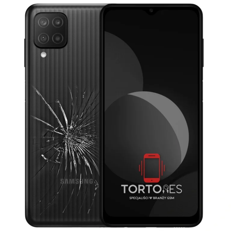 Samsung Galaxy M12 - zbita tylna klapka - wymiana