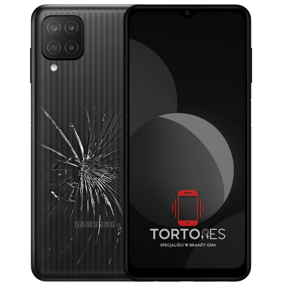 Samsung Galaxy M12 - zbita tylna klapka - wymiana