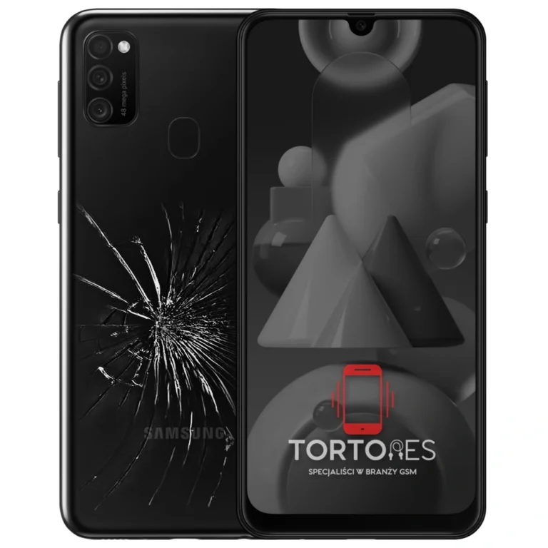Samsung Galaxy M21 - zbita tylna klapka - wymiana