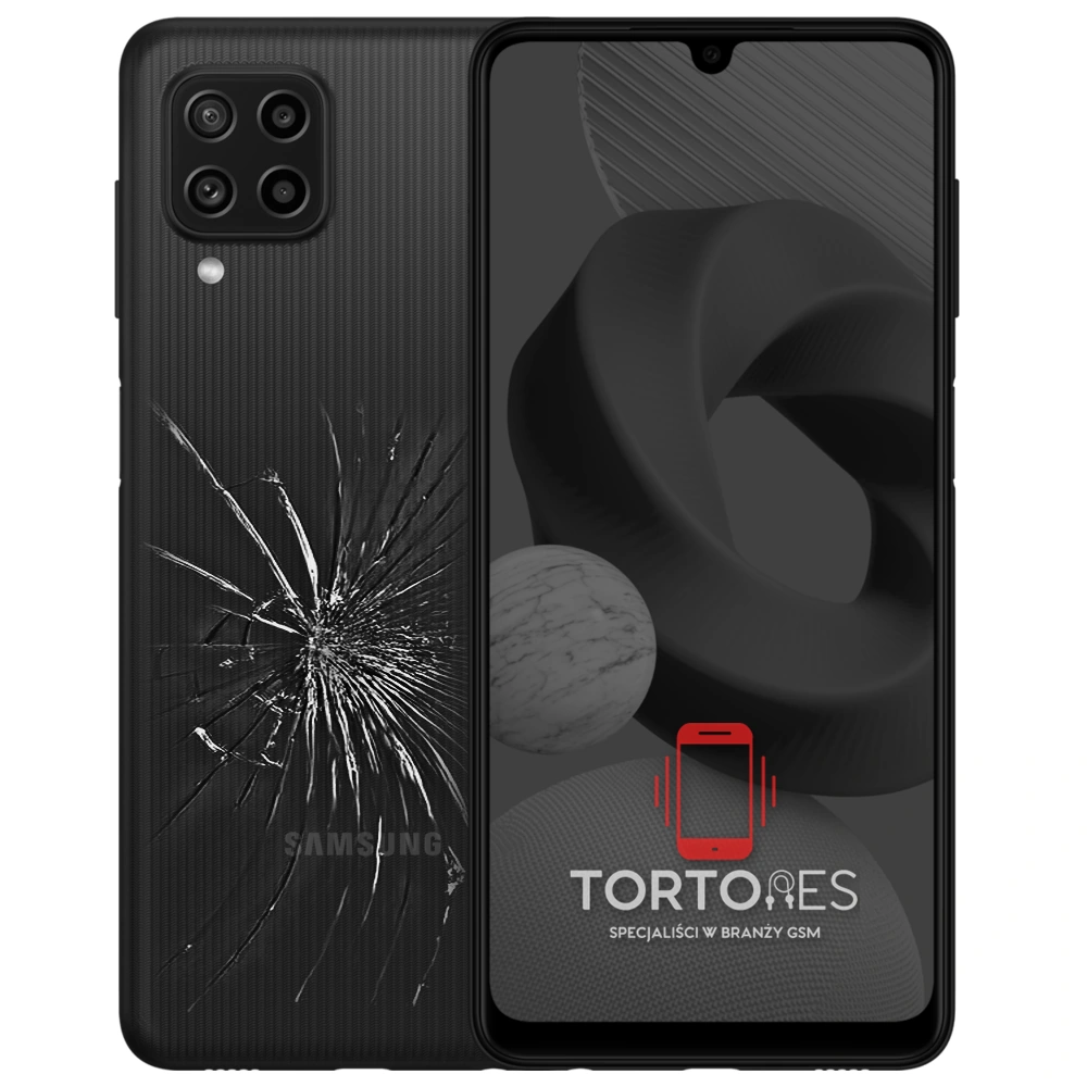 Samsung Galaxy M22 - zbita tylna klapka - wymiana