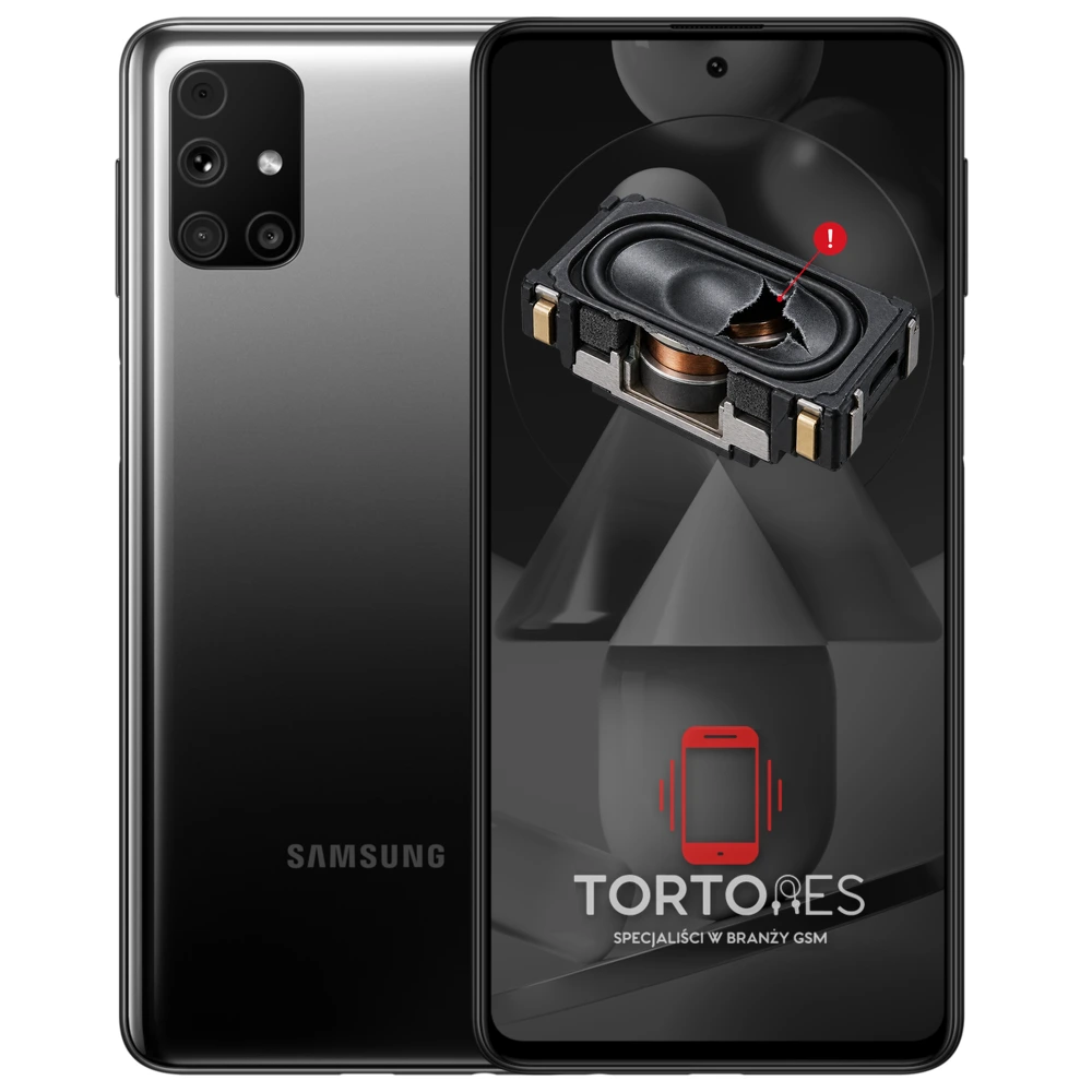Samsung Galaxy M31s - wymiana głośnika multimedialnego