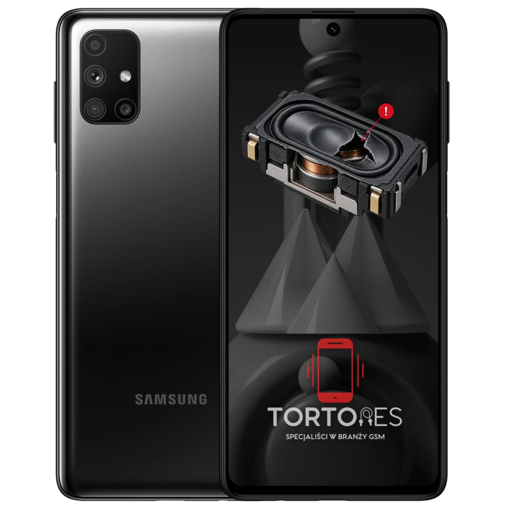 Samsung Galaxy M51 - wymiana głośnika multimedialnego