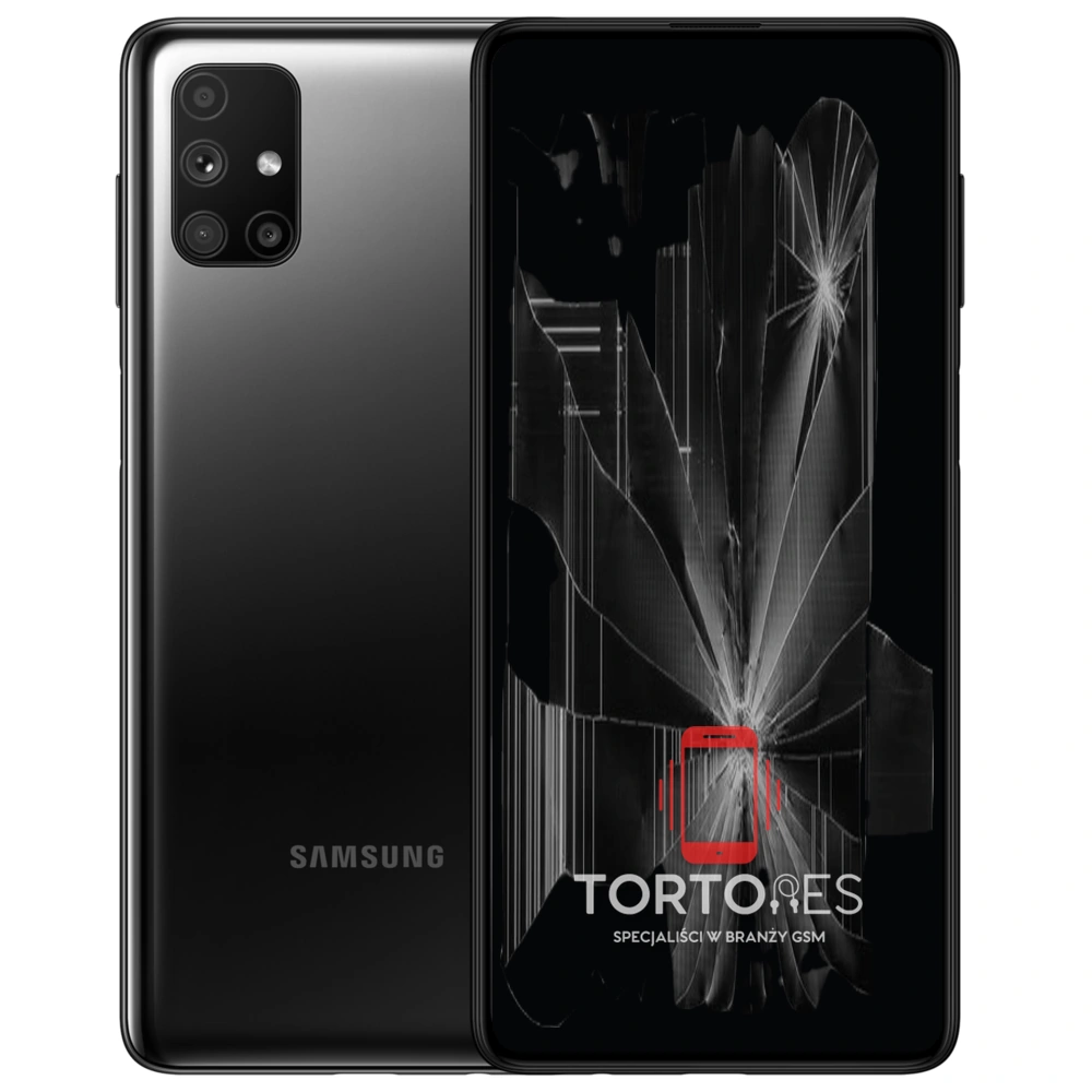 Samsung Galaxy M51 - zbity wyświetlacz - wymiana