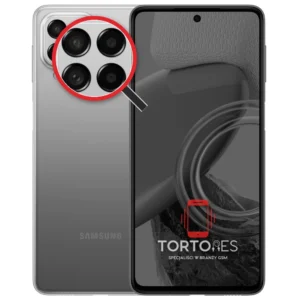 Samsung Galaxy M53 5G z lupą na tylnych aparatach - wymiana tylnej kamery