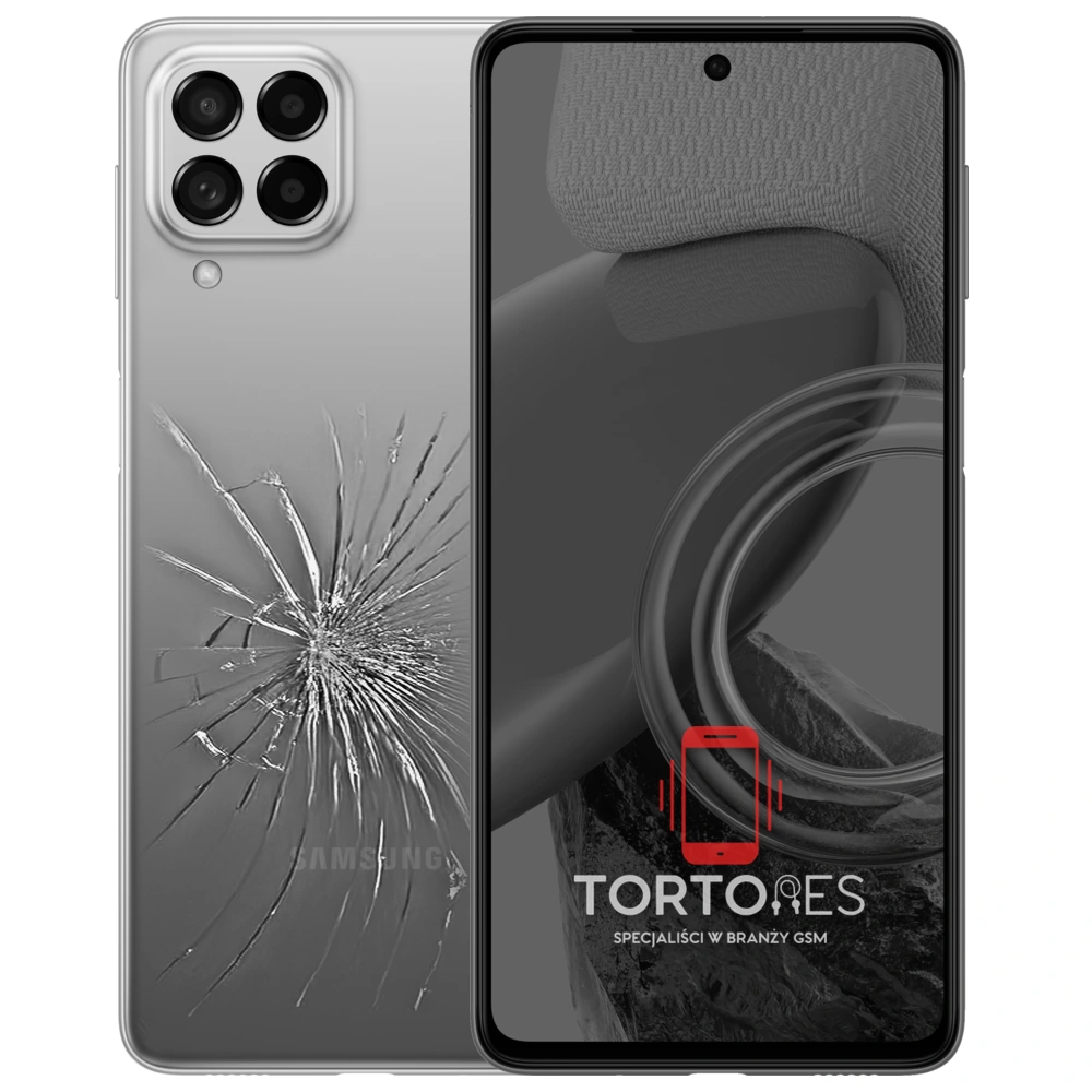 Samsung Galaxy M53 5G - zbita tylna klapka - wymiana