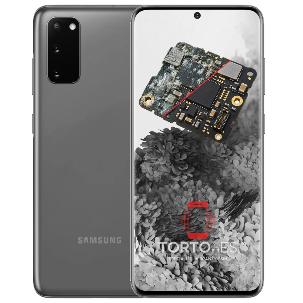 Samsung Galaxy S20 5G - czyszczenie po zalaniu