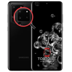 Samsung Galaxy S20 Ultra 5G z lupą na tylnych aparatach - wymiana tylnej kamery