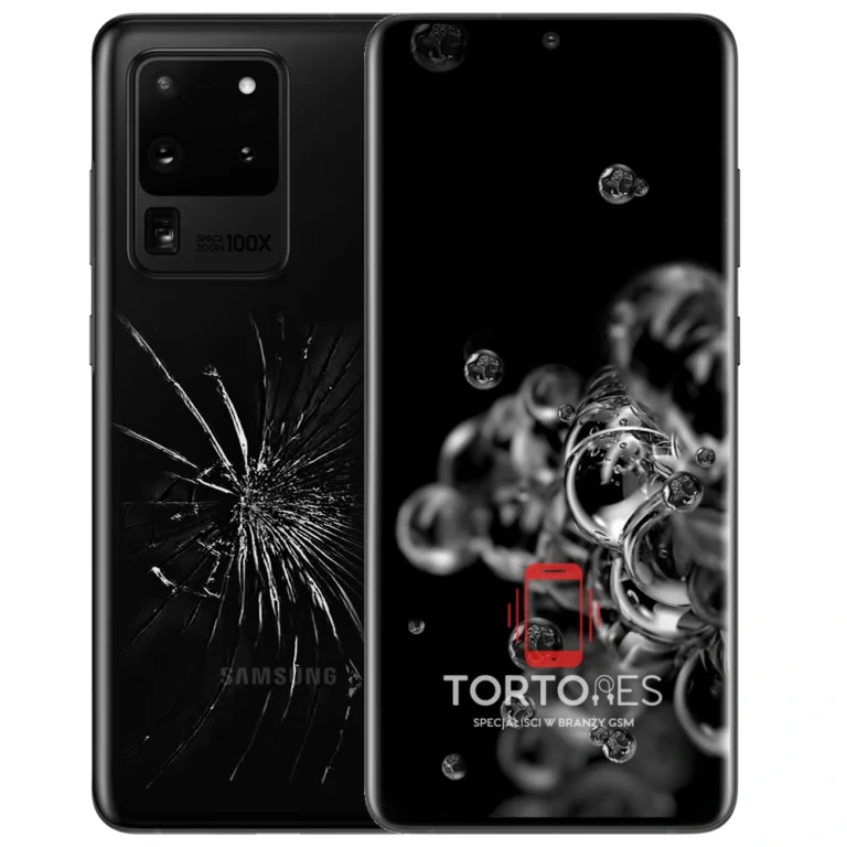 Samsung Galaxy S20 Ultra 5G - zbita tylna klapka - wymiana