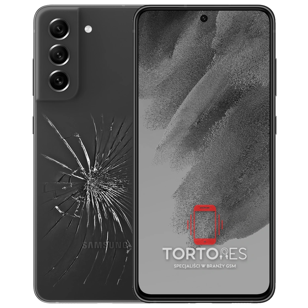 Samsung Galaxy S21 FE 5G - zbita tylna klapka - wymiana