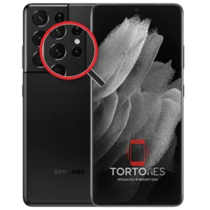 Samsung Galaxy S21 Ultra 5G z lupą na tylnych aparatach - wymiana tylnej kamery