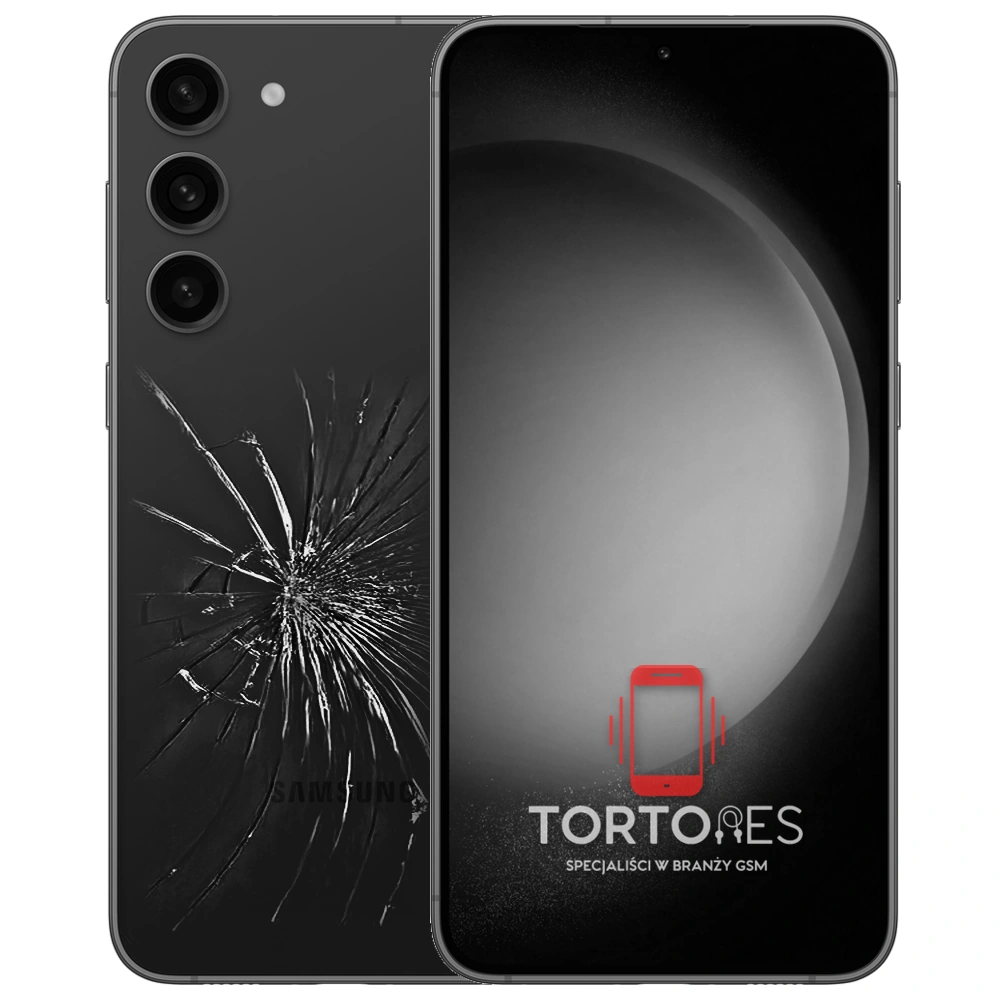 Samsung Galaxy S23+ - zbita tylna klapka - wymiana