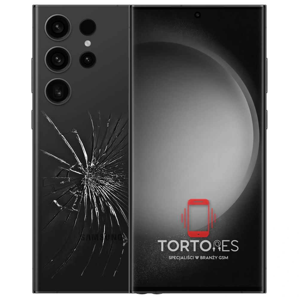 Samsung Galaxy S23 Ultra - zbita tylna klapka - wymiana