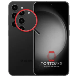Samsung Galaxy S23 z lupą na tylnych aparatach - wymiana tylnej kamery