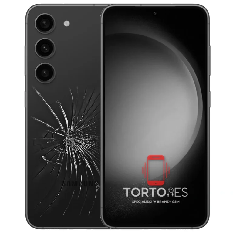 Samsung Galaxy S23 - zbita tylna klapka - wymiana