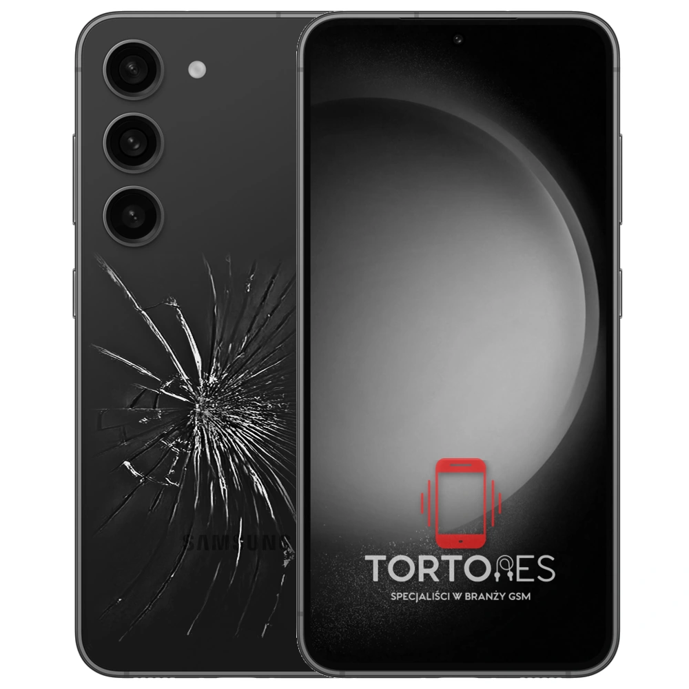 Samsung Galaxy S23 - zbita tylna klapka - wymiana
