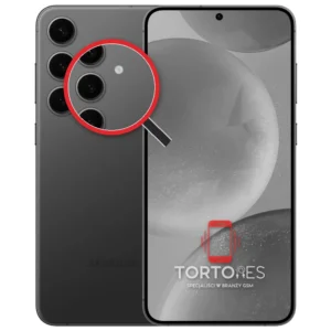 Samsung Galaxy S24+ z lupą na tylnych aparatach - wymiana tylnej kamery