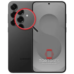 Samsung Galaxy S25+ z lupą na tylnych aparatach - wymiana tylnej kamery