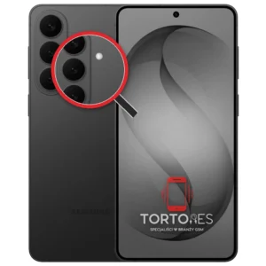 Samsung Galaxy S26+ z lupą na tylnych aparatach - wymiana tylnej kamery