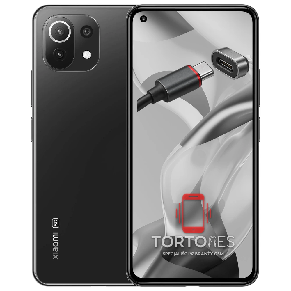 Xiaomi 11 Lite 5G NE z ilustracją złącza ładowania - naprawa złącza ładowania
