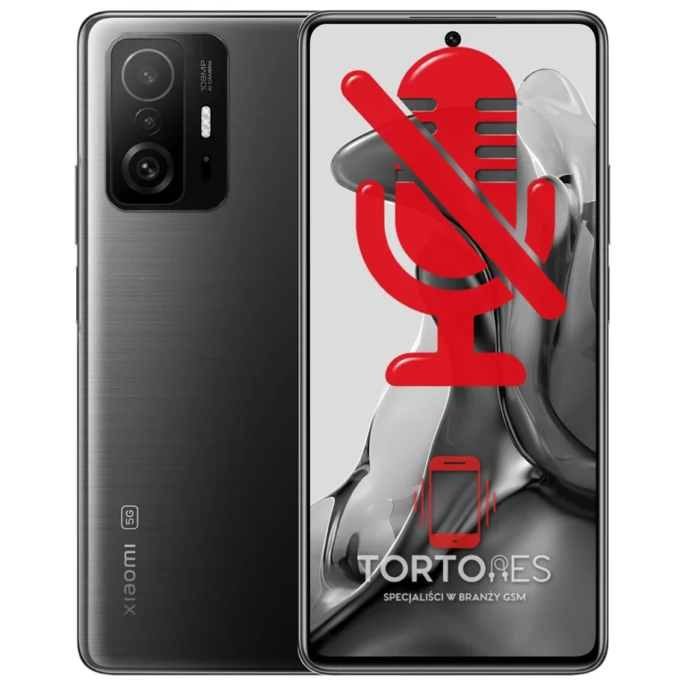 Xiaomi 11T Pro z symbolem mikrofonu - naprawa mikrofonu