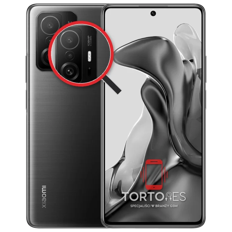 Xiaomi 11T z lupą na tylnych aparatach - wymiana tylnej kamery
