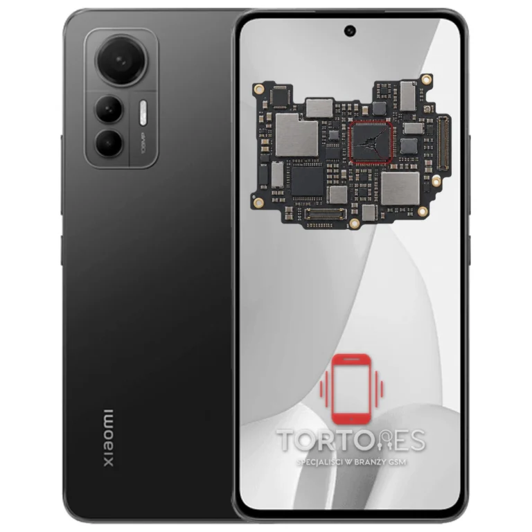 Xiaomi 12 Lite z ilustracją płyty głównej - naprawa płyty głównej