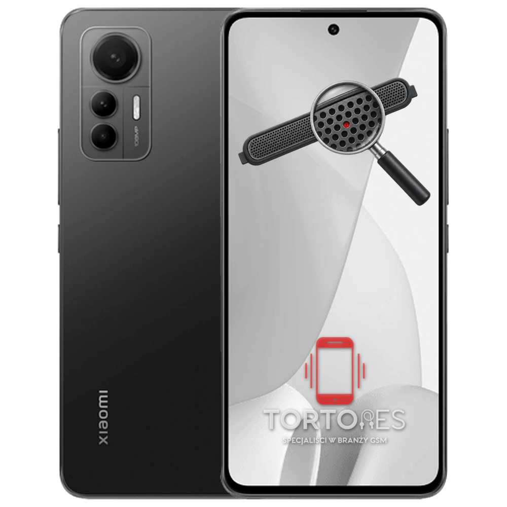 Xiaomi 12 Lite z symbolem głośnika rozmów - wymiana głośnika rozmów