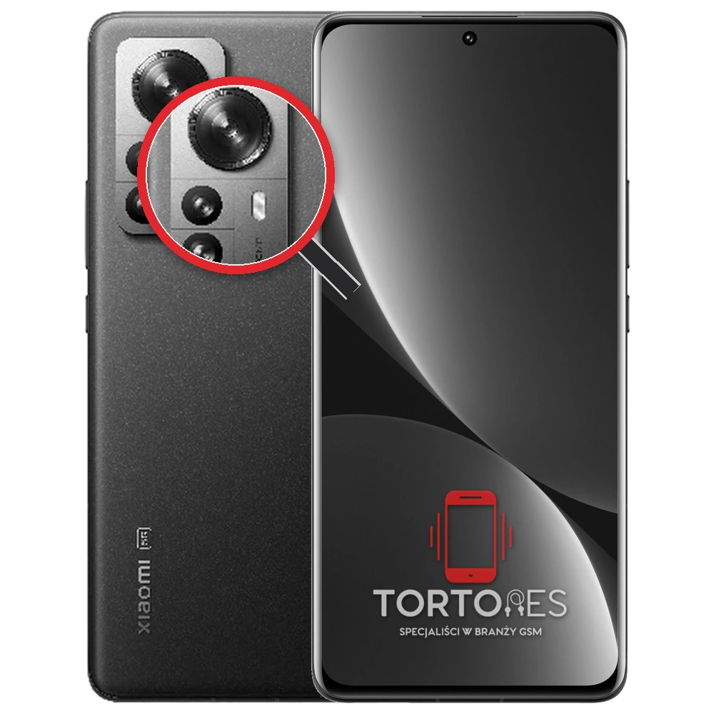Xiaomi 12 Pro z lupą na tylnych aparatach - wymiana tylnej kamery