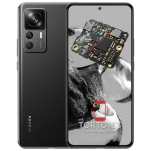 Xiaomi 12T Pro z ilustracją zalania - czyszczenie po zalaniu