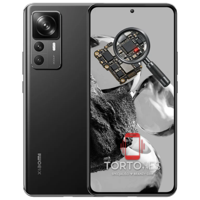 Xiaomi 12T Pro z symbolem diagnostyki - diagnoza telefonu