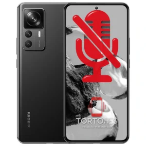 Xiaomi 12T Pro z symbolem mikrofonu - naprawa mikrofonu