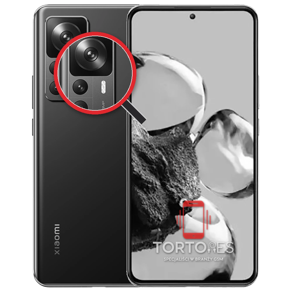 Xiaomi 12T z lupą na tylnych aparatach - wymiana tylnej kamery