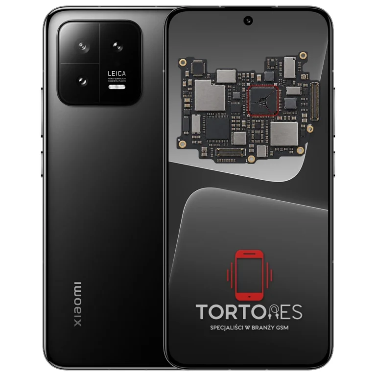 Xiaomi 13 z ilustracją płyty głównej - naprawa płyty głównej