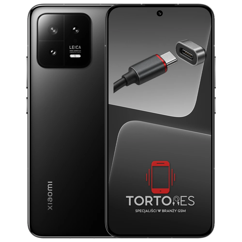 Xiaomi 13 z ilustracją złącza ładowania - naprawa złącza ładowania