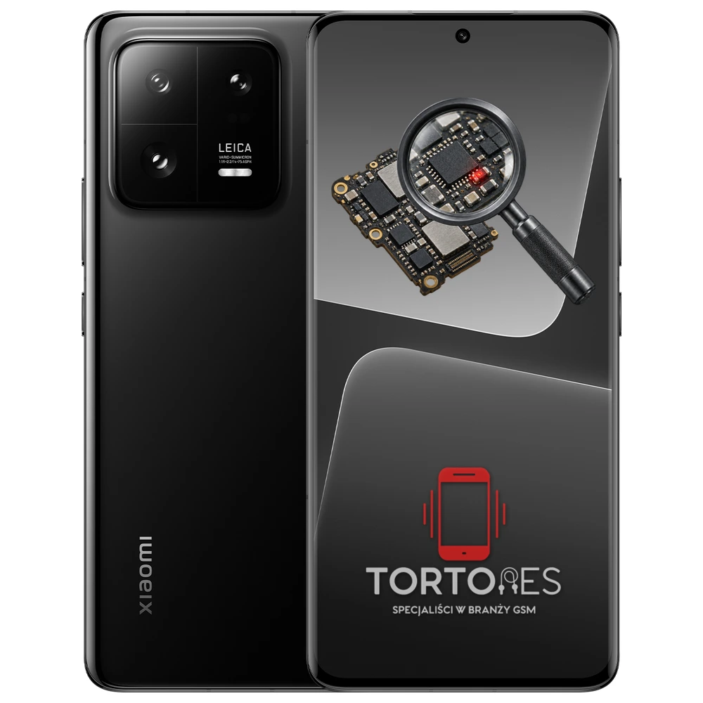 Xiaomi 13 Pro z symbolem diagnostyki - diagnoza telefonu