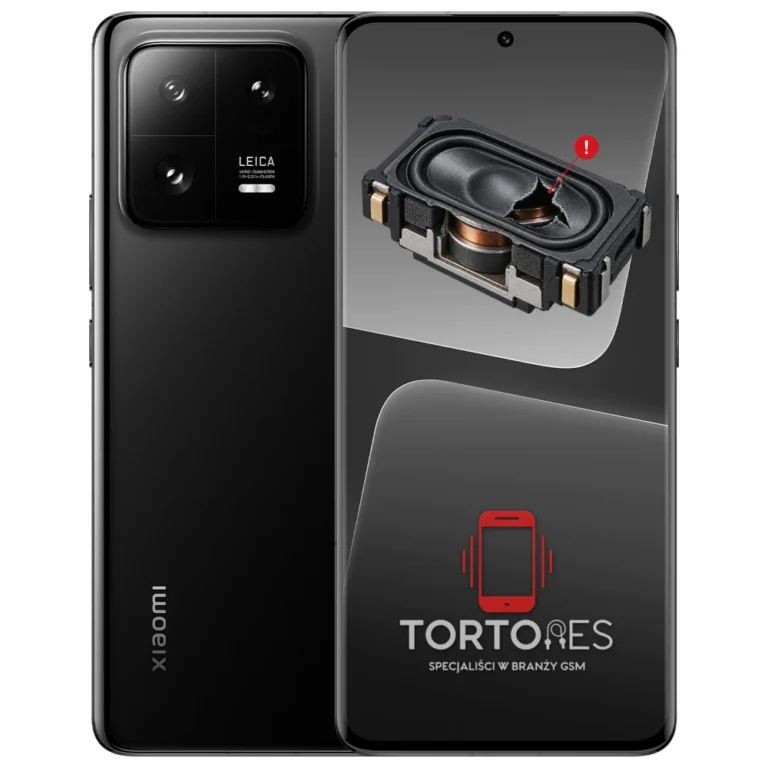 Xiaomi 13 Pro z symbolem głośnika multimedialnego - wymiana głośnika multimedialnego