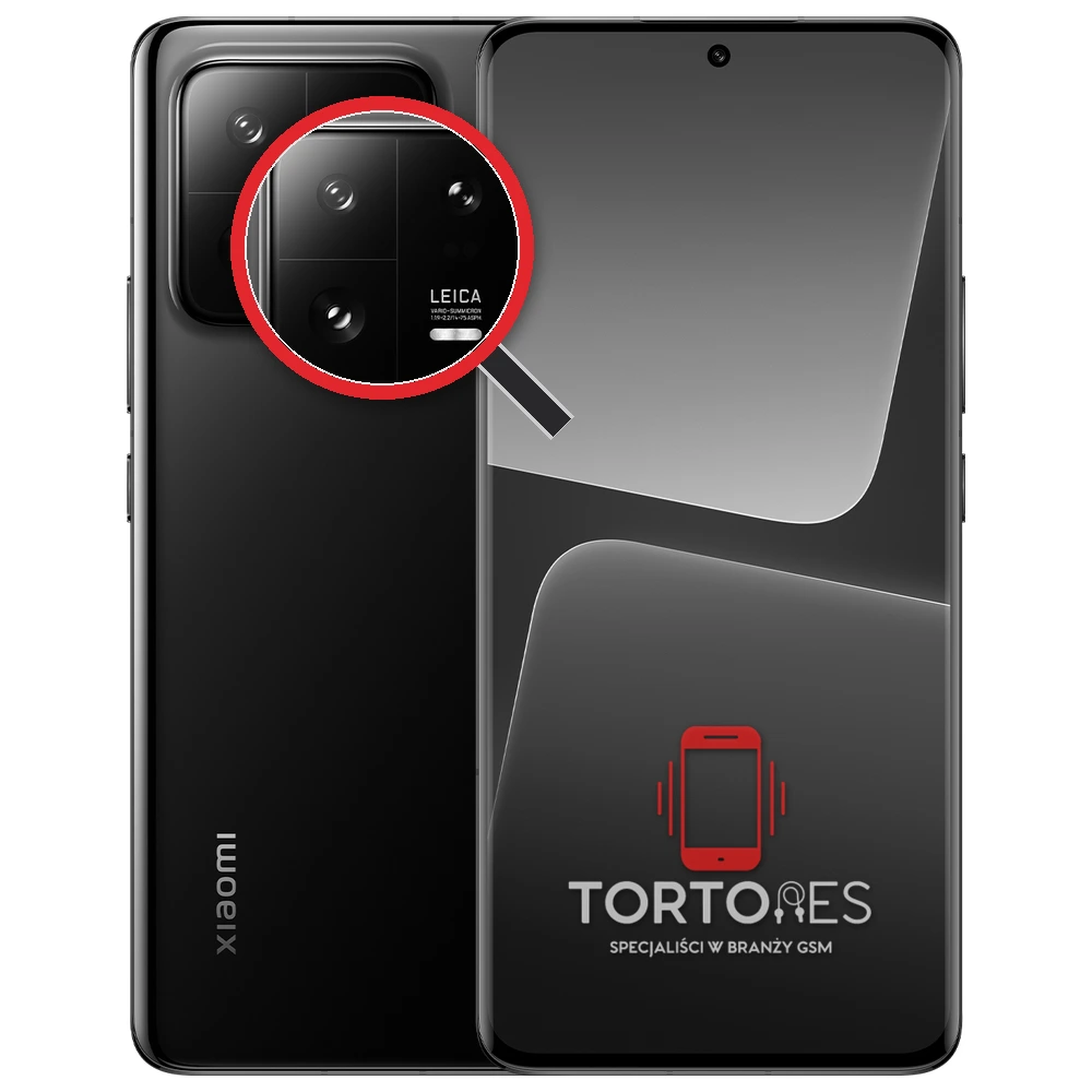 Xiaomi 13 Pro z lupą na tylnych aparatach - wymiana tylnej kamery