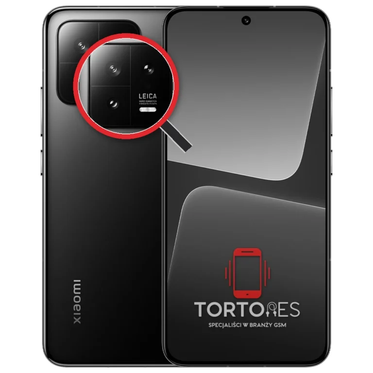 Xiaomi 13 z lupą na tylnych aparatach - wymiana tylnej kamery