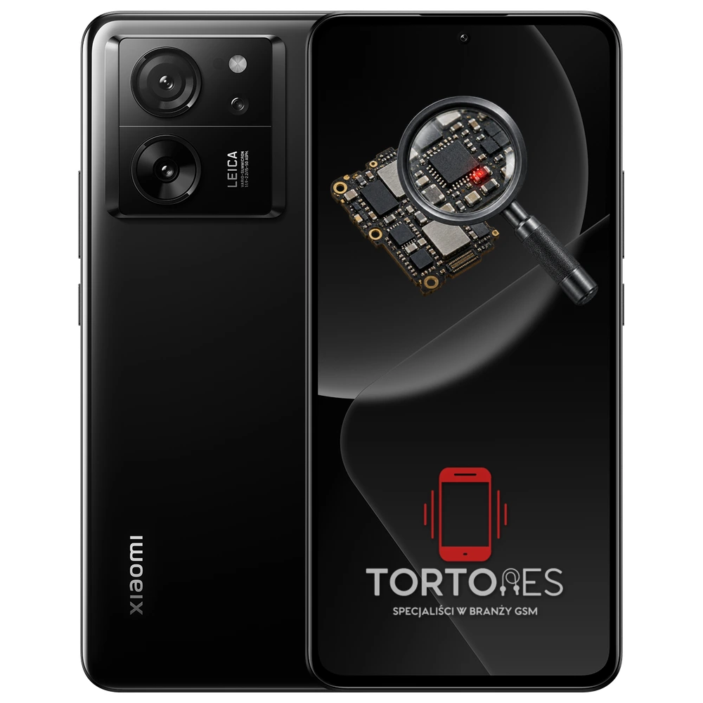 Xiaomi 13T z symbolem diagnostyki - diagnoza telefonu