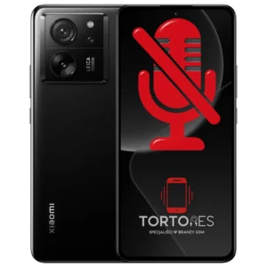 Xiaomi 13T z symbolem mikrofonu - naprawa mikrofonu