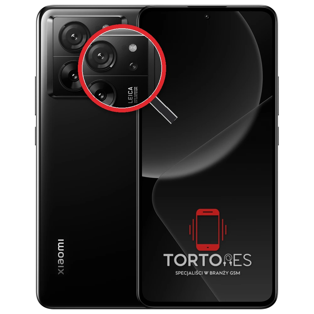 Xiaomi 13T Pro z lupą na tylnych aparatach - wymiana tylnej kamery