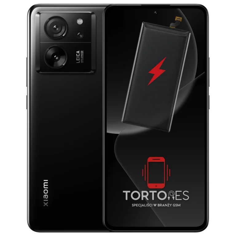 Xiaomi 13T z ilustracją baterii - wymiana baterii